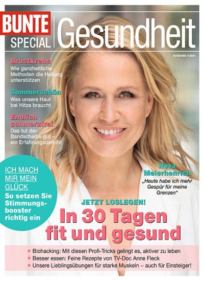 BUNTE Gesundheit Cover