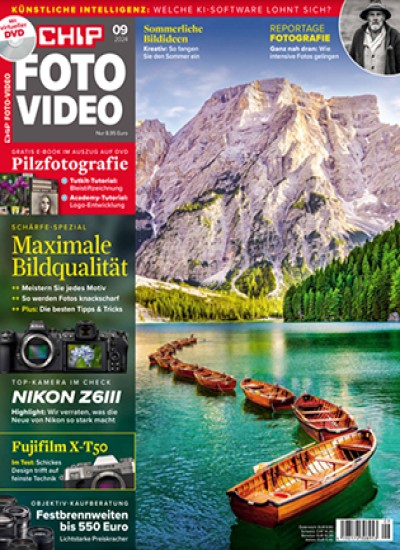 CHIP FOTO VIDEO mit virtueller DVD Cover