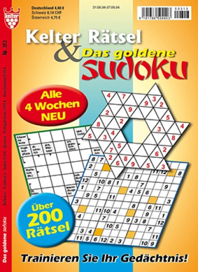 Das goldene sudoku Cover