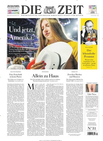 DIE ZEIT Cover