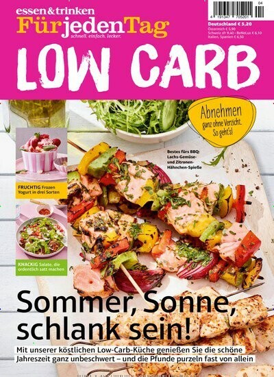 essen & trinken für jeden Tag LOW CARB Cover