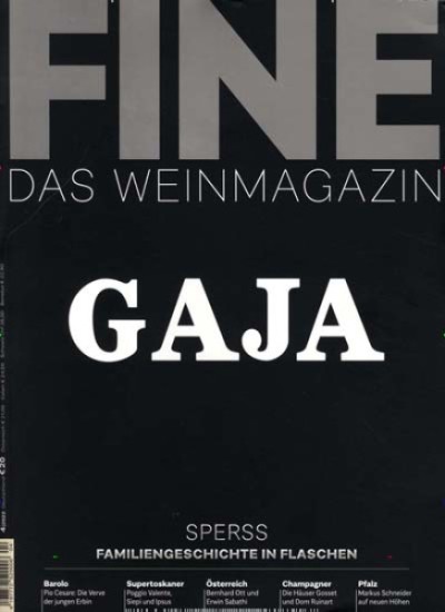 FINE Das Weinmagazin Cover