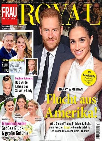 Frau im Spiegel ROYAL Cover