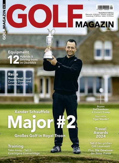 GOLF MAGAZIN Cover