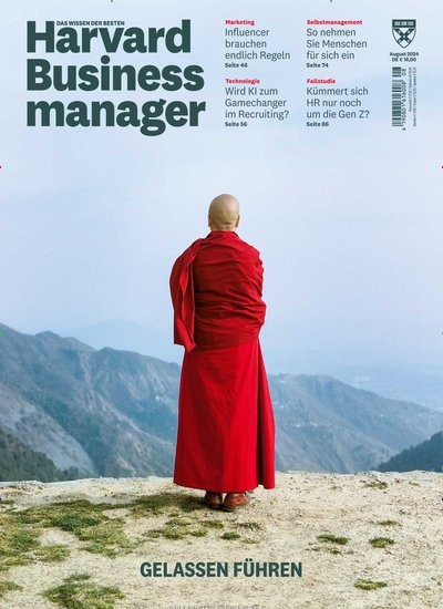 Harvard Business manager Cover