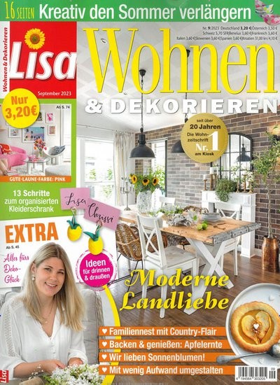 Lisa Wohnen & Dekorieren Cover