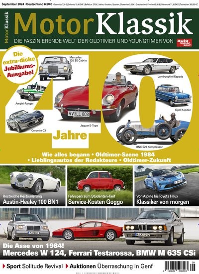 Motor Klassik Cover