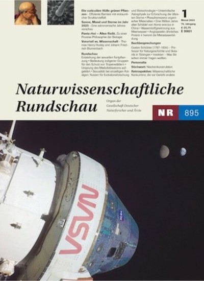 Naturwissenschaftliche Rundschau Cover