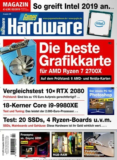 PC Games Hardware Magazin Cover