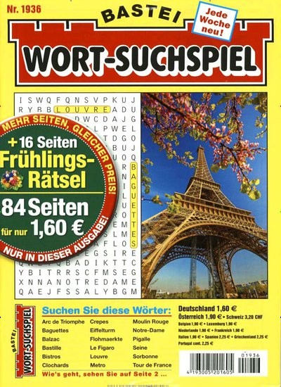 WORT-SUCHSPIEL Cover